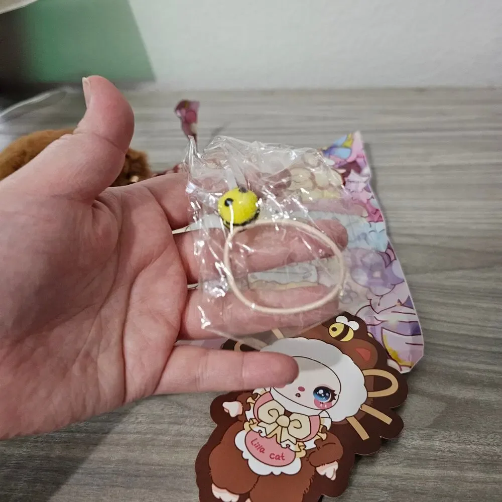 Liila's Chef Kitten Blind Box Chocolate Hug Roll Vinyl Plush Pendent NO BOX